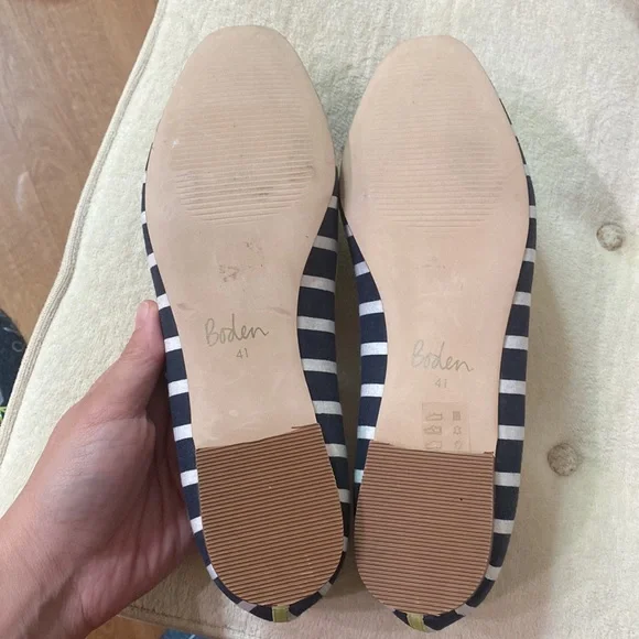 Boden Leather flats, EUR size 41 but goes US size 9, Never Worn🌱 - Picture 8 of 8